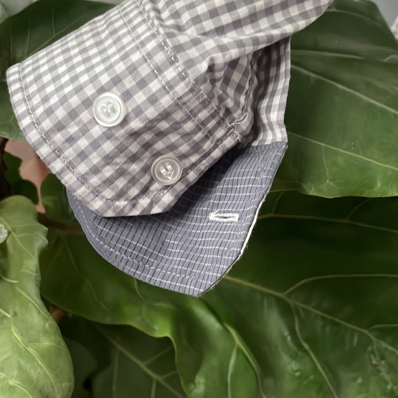 Far West Mens Plaid Long Sleeve Shirt. Made in Canada. Size M - Picture 3 of 7